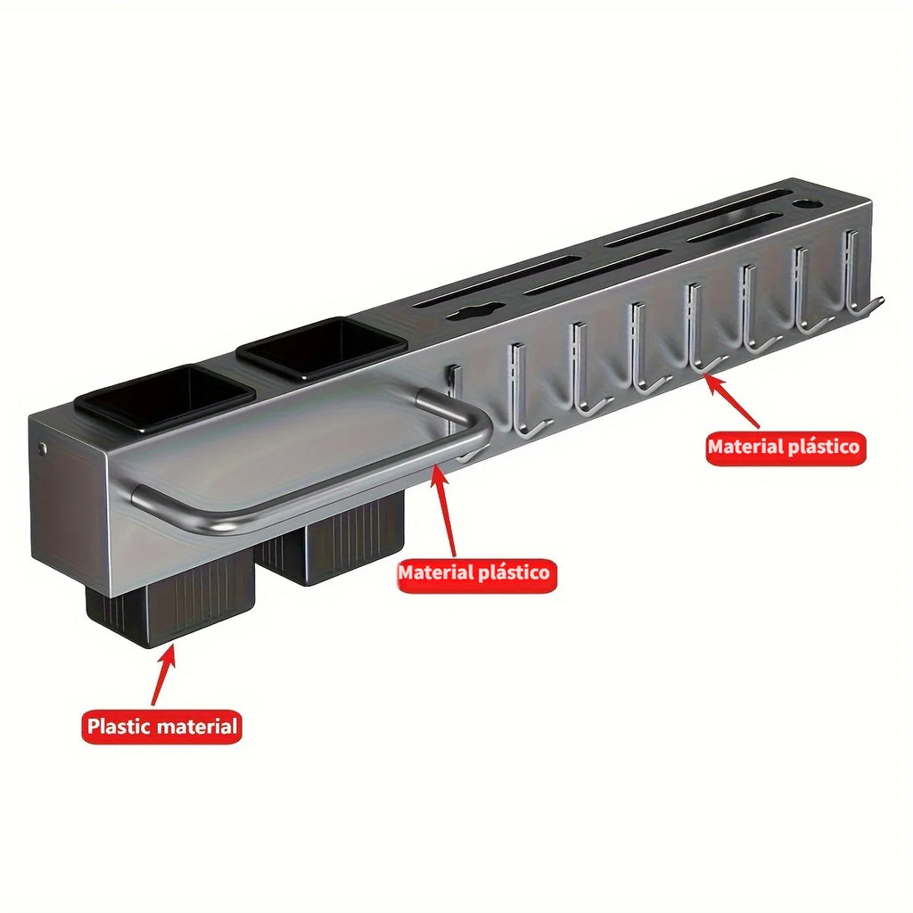 Heavy Duty  Steel Wall Mounted Kitchen Organizer