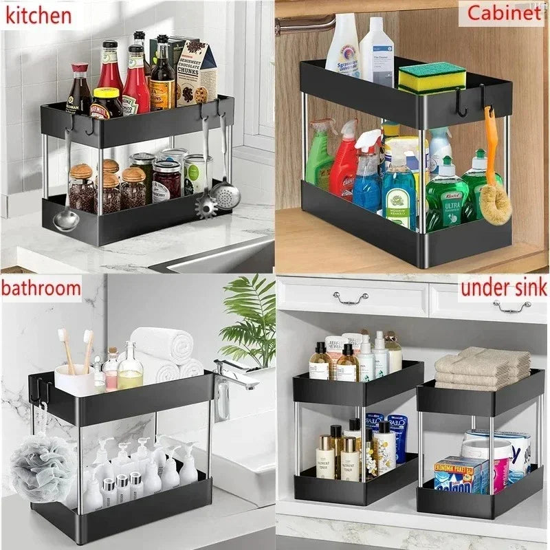 Under Sink Storage Rack – 2 Tier