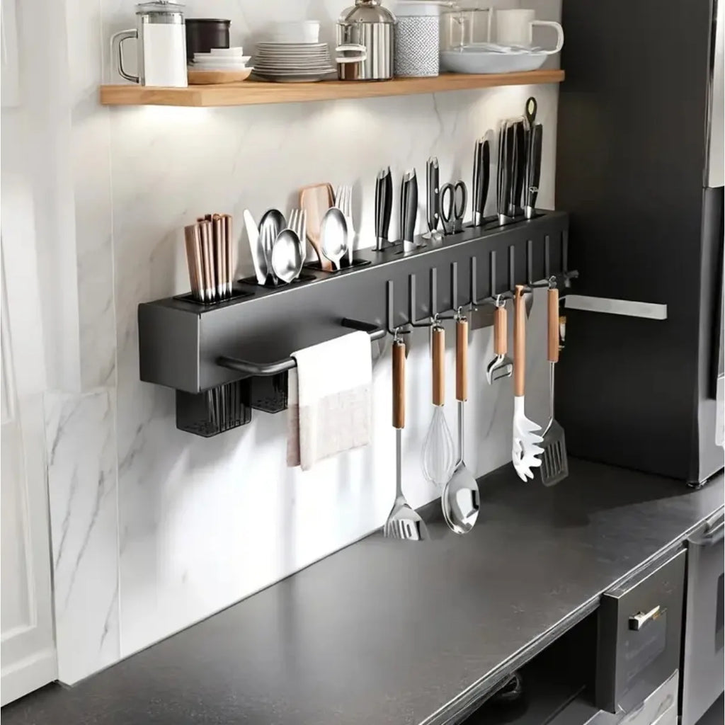 Heavy Duty  Steel Wall Mounted Kitchen Organizer