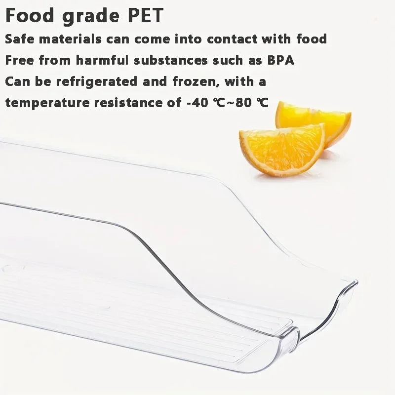 Fridge  Can Organizer  - Space Saving Rolling Dispenser