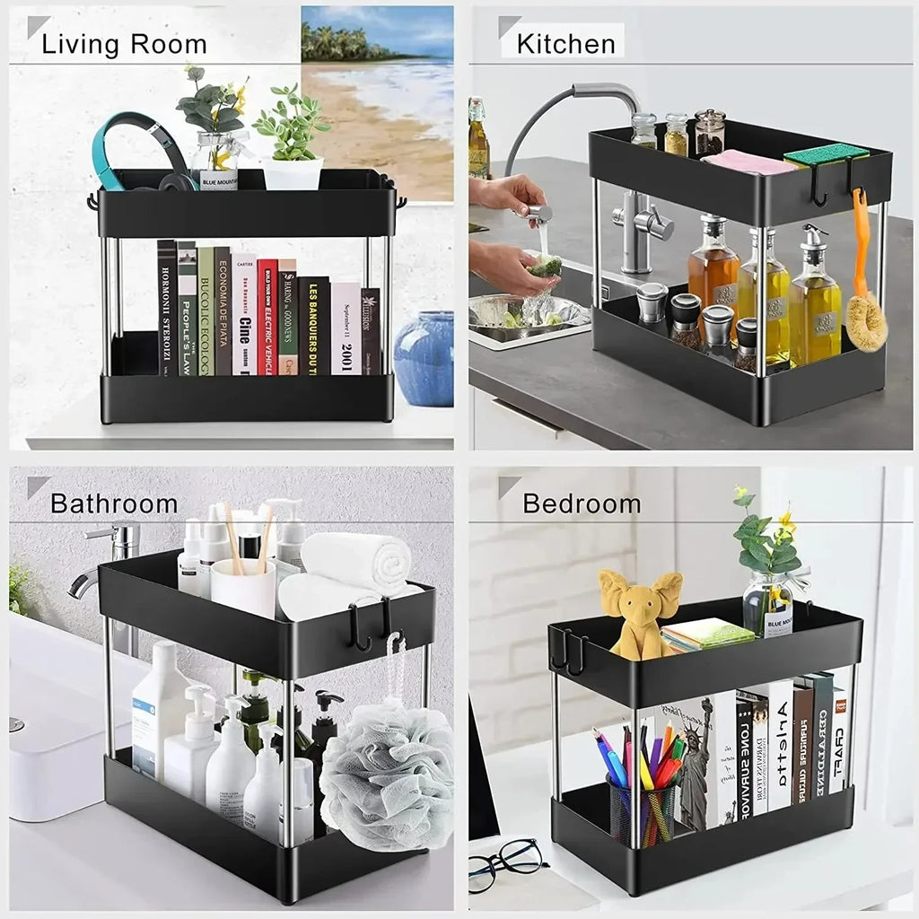 Under Sink Storage Rack – 2 Tier