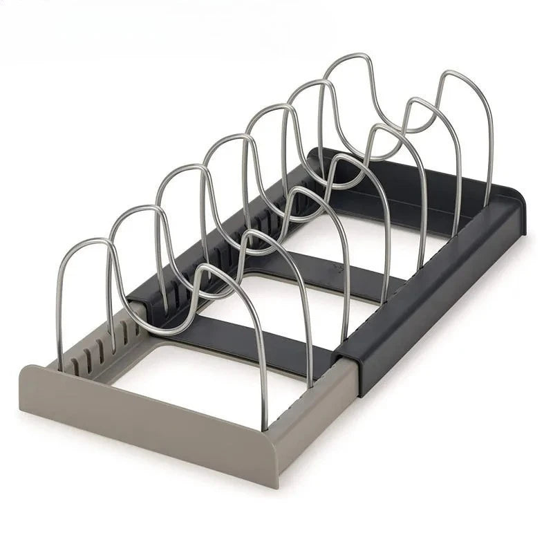Expandable Dish Drying Rack – Adjustable Kitchen Organizer for Plates & Pots