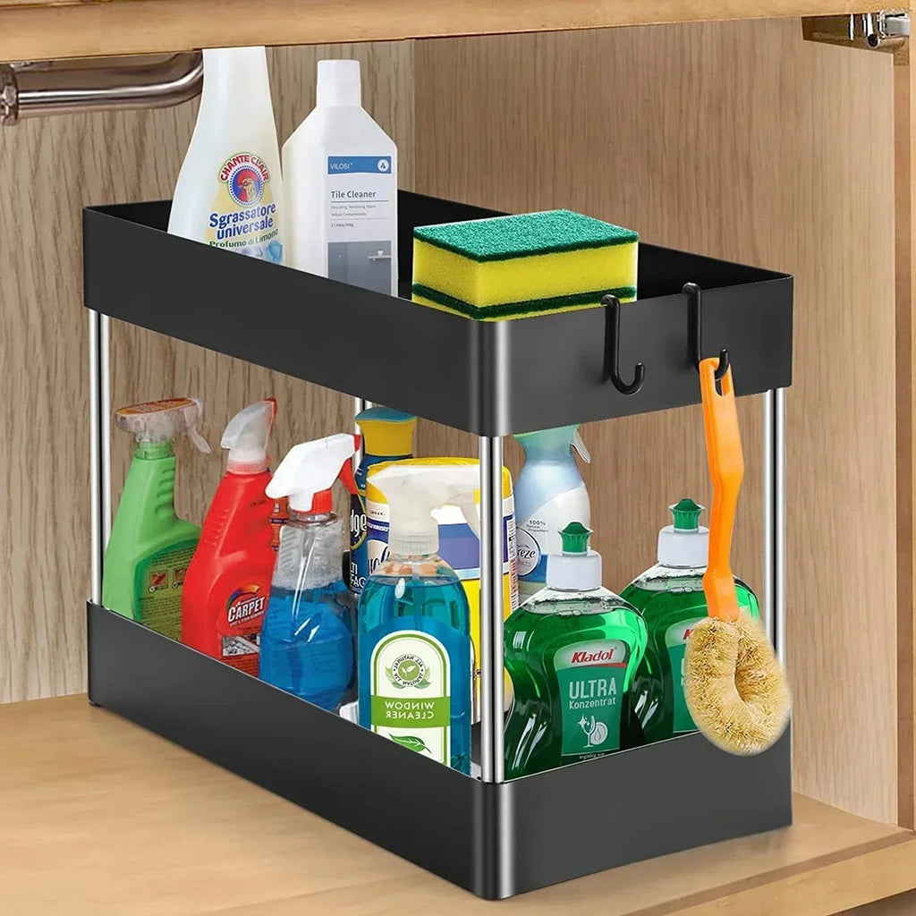 Under Sink Storage Rack – 2 Tier