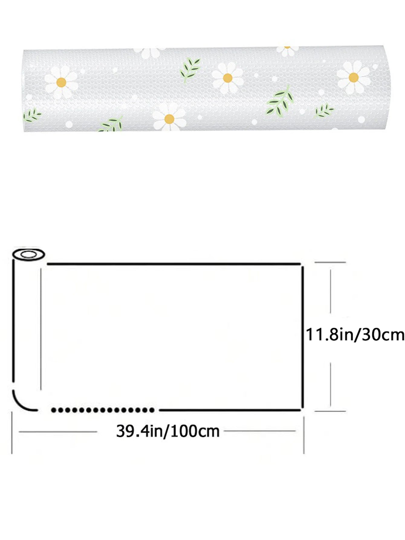 Daisy Flower Reusable Drawer Mat Kitchen