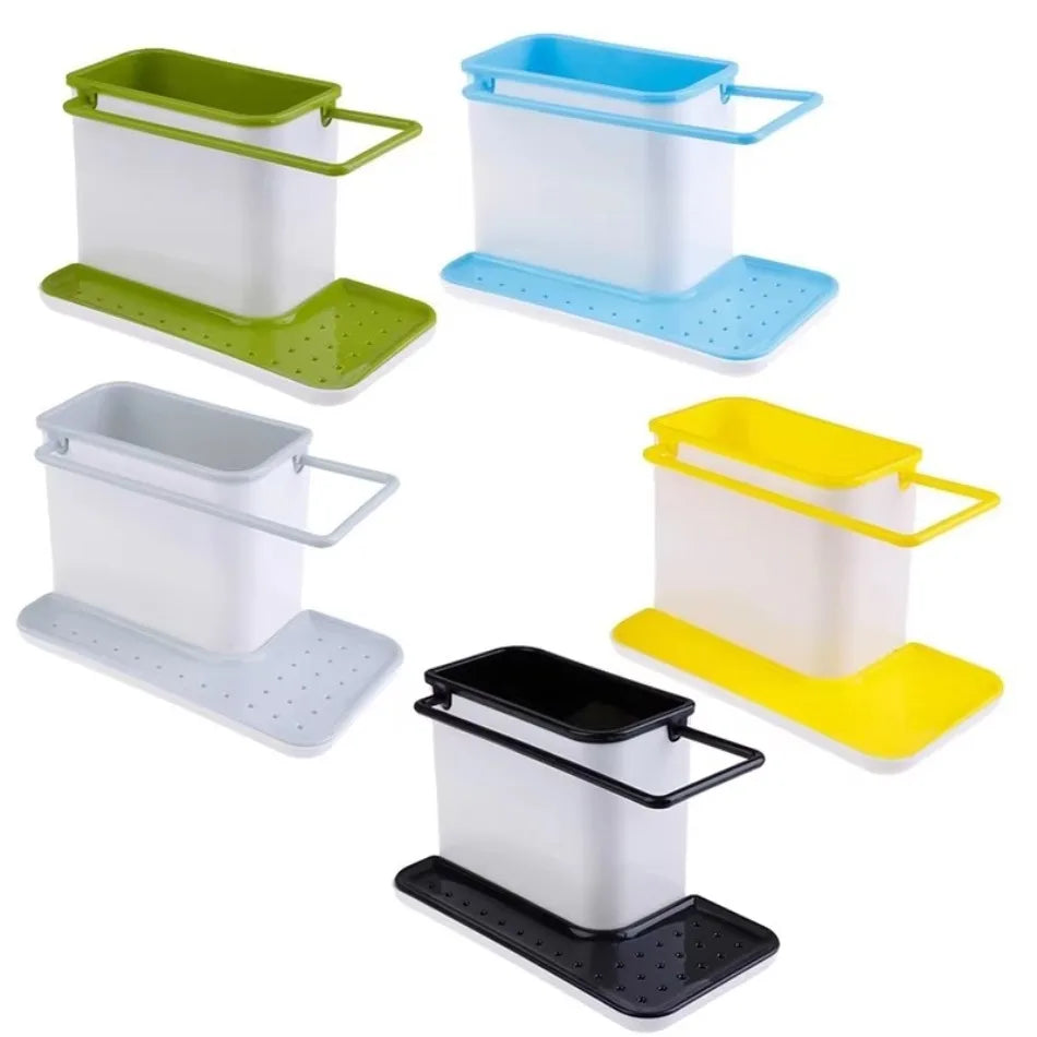 Shelf Organizer Kitchen Sink Appliance Rack Water Filter Storage Dishwashing Cloth Rack Drip Sink Box Kitchen Tools