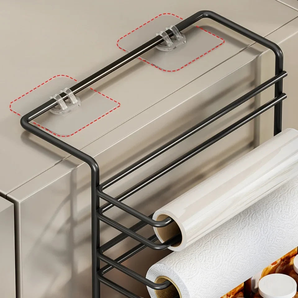 Magnetic Shelves For Fridge Side Kitchen Refrigerator Side Shelf Spice Storage Rack Space Saving Kitchen Fridge Shelf