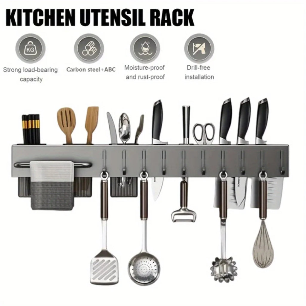 Heavy Duty  Steel Wall Mounted Kitchen Organizer