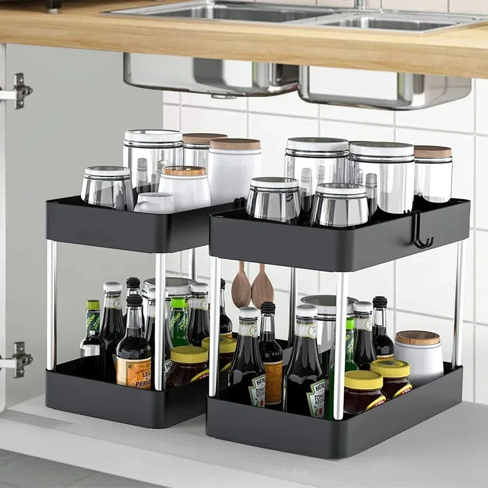 Under Sink Storage Rack – 2 Tier